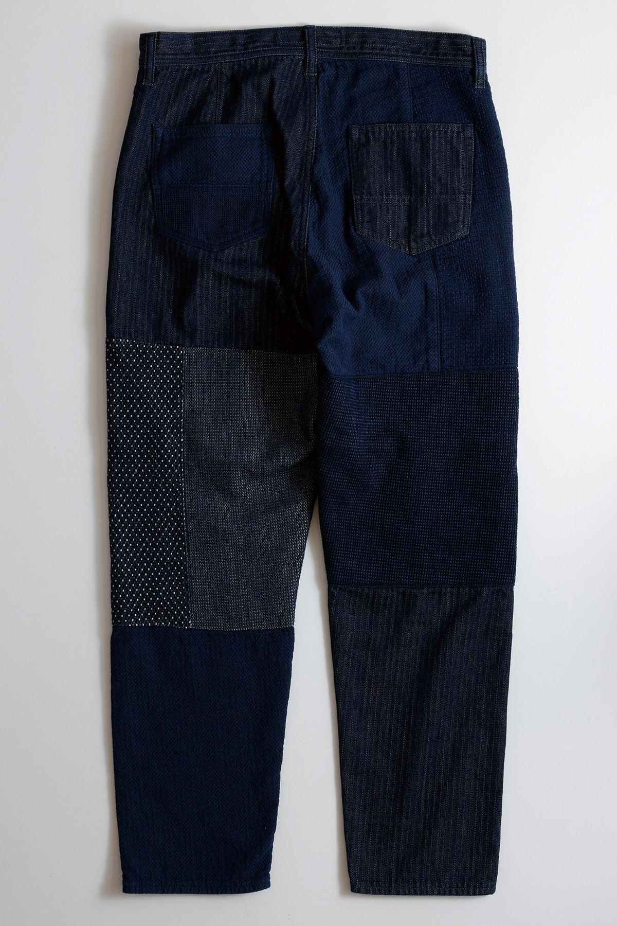 PATCHWORK PANTS RINSE