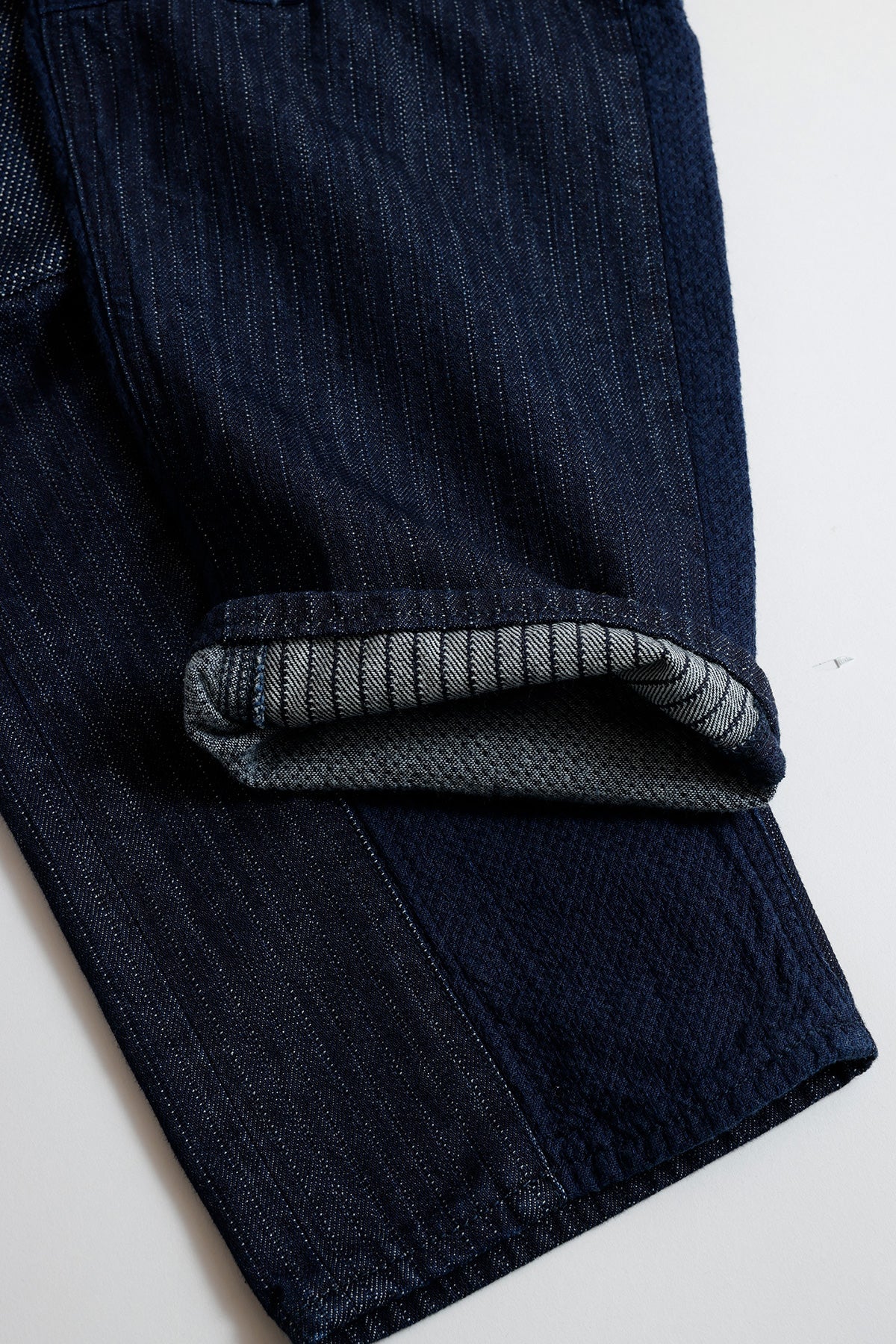PATCHWORK PANTS RINSE