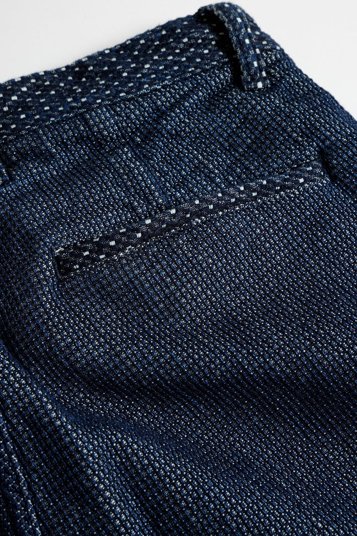 PATCHWORK WIDE PANTS RINSE
