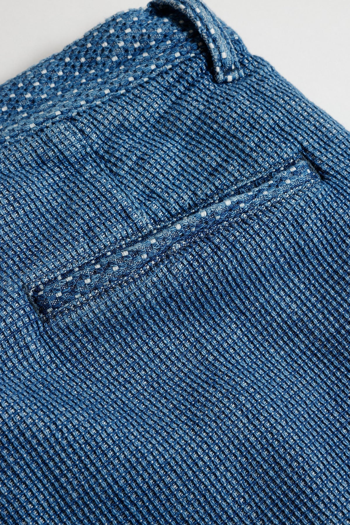 PATCHWORK WIDE PANTS 3YR WASH