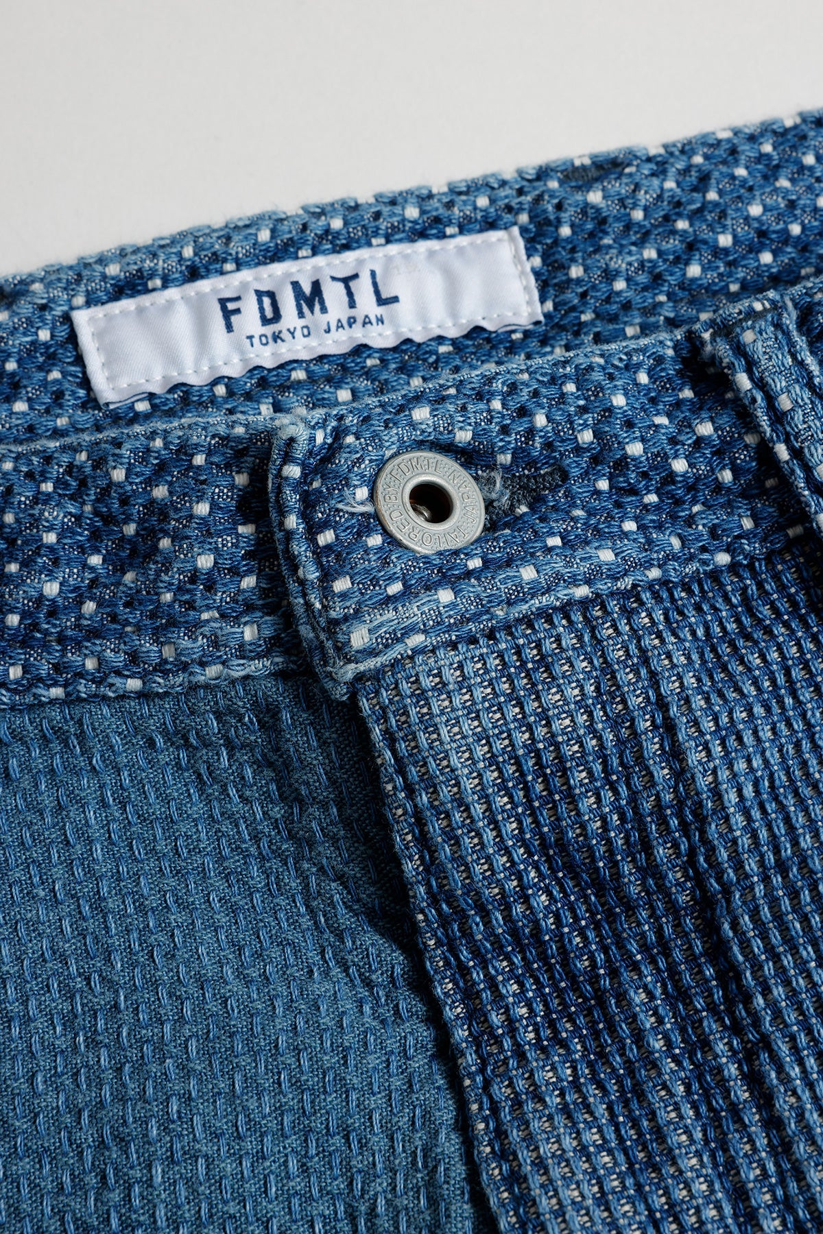 PATCHWORK WIDE PANTS 3YR WASH