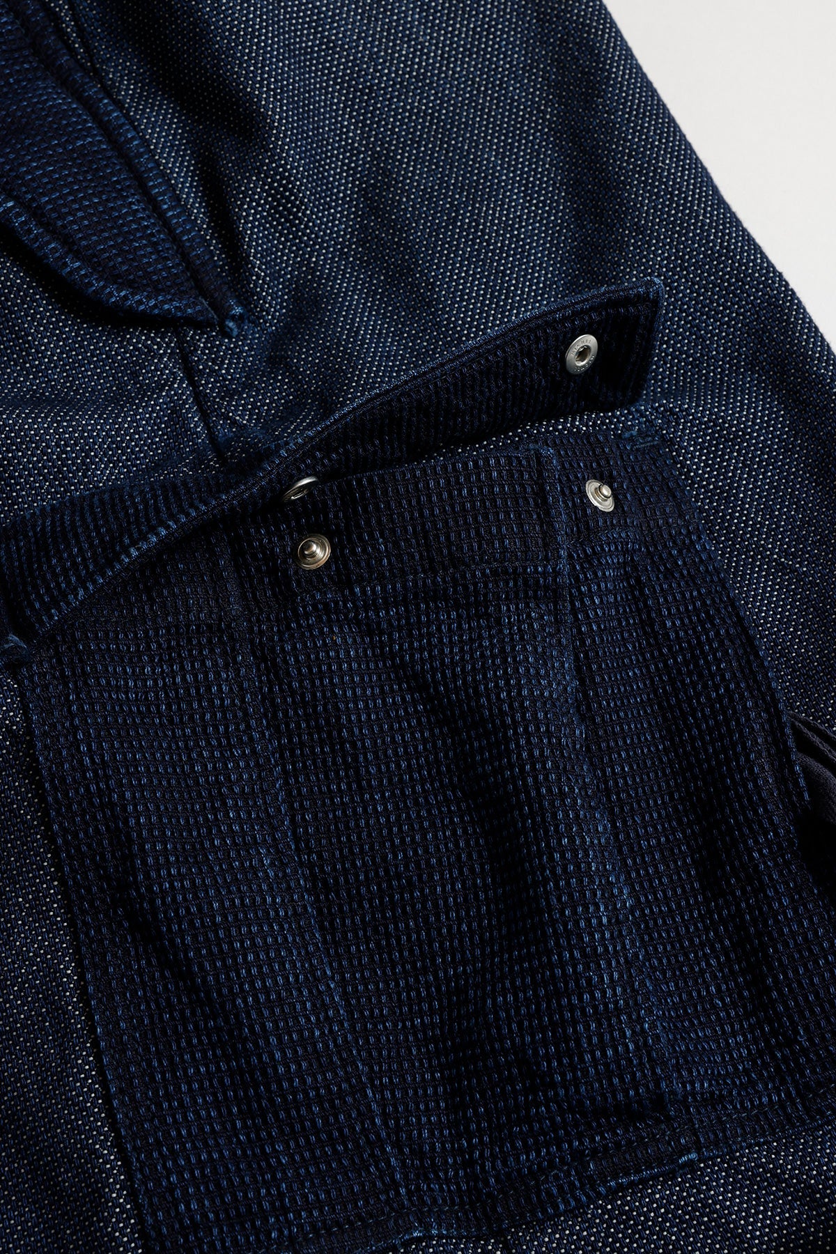 HAKAMA CARGO PANTS RINSE