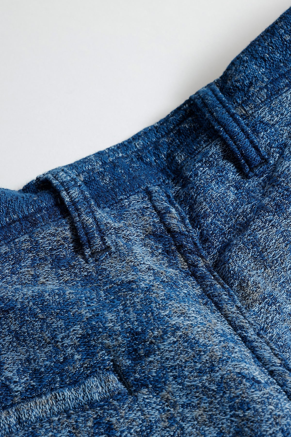 BORO JAQUARD WIDE PANTS RINSE