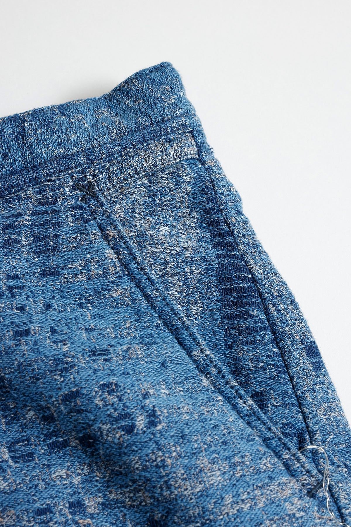 BORO JAQUARD WIDE PANTS 3YR WASH