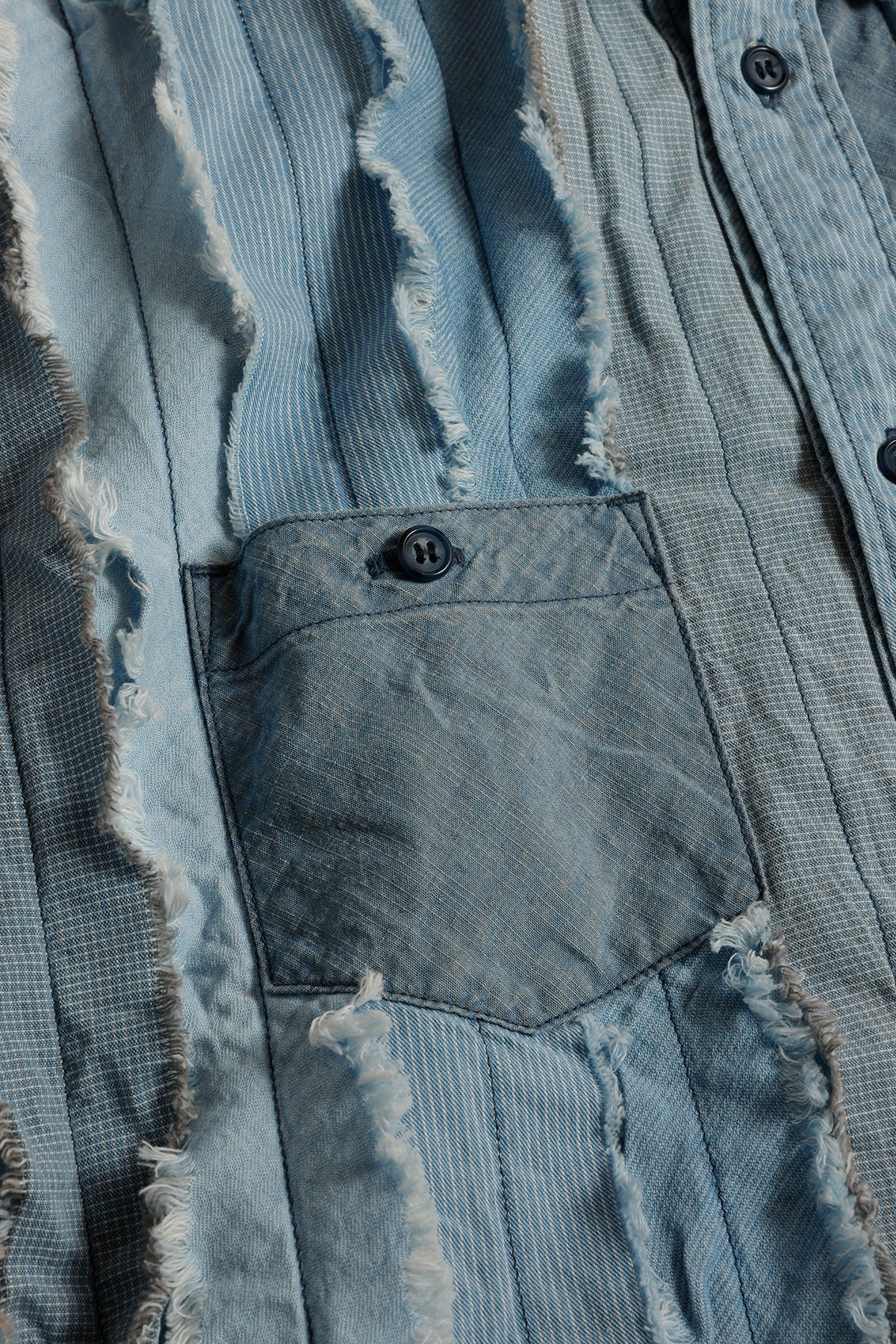 OBI STRIPE SHIRT 3YR WASH