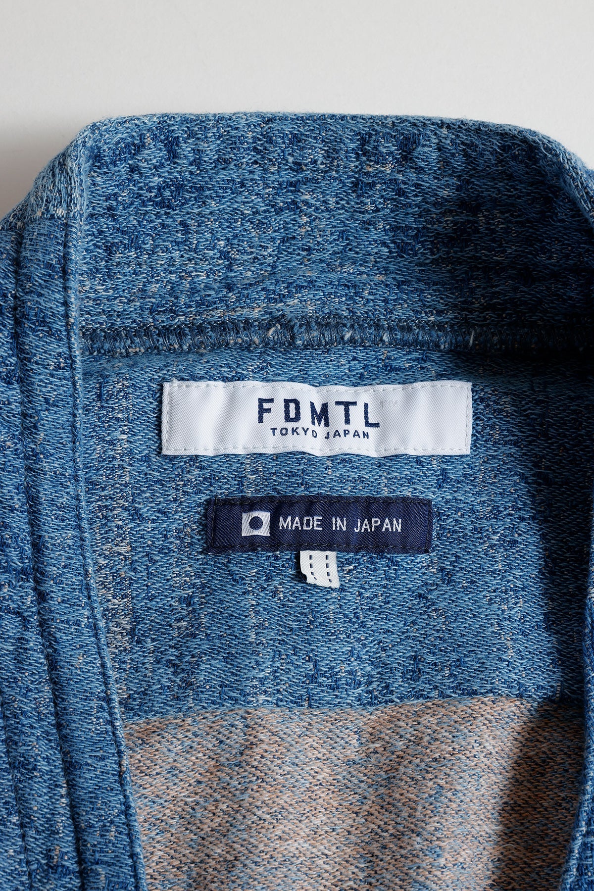 BORO JAQUARD HAORI SHIRT 3YR WASH