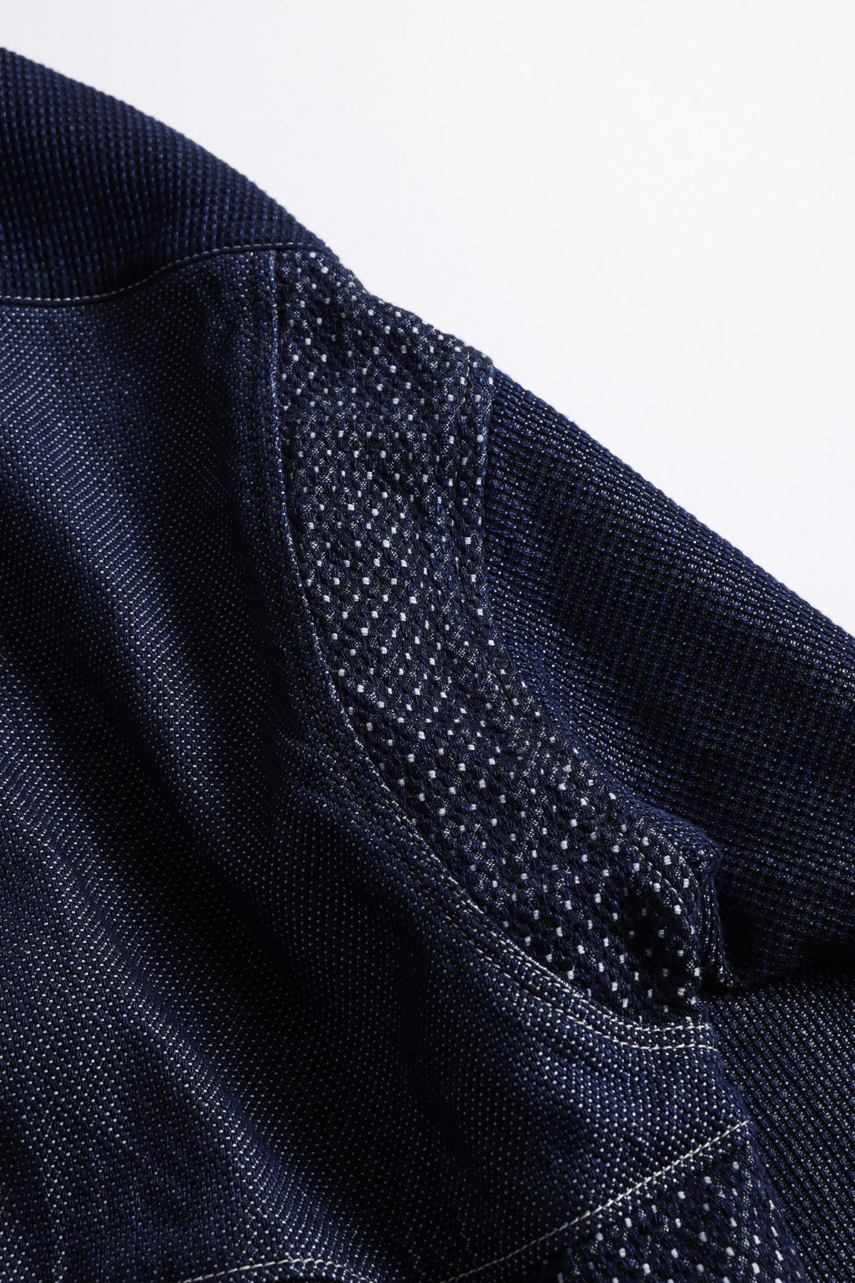 PANEL SHIRT JACKET RINSE
