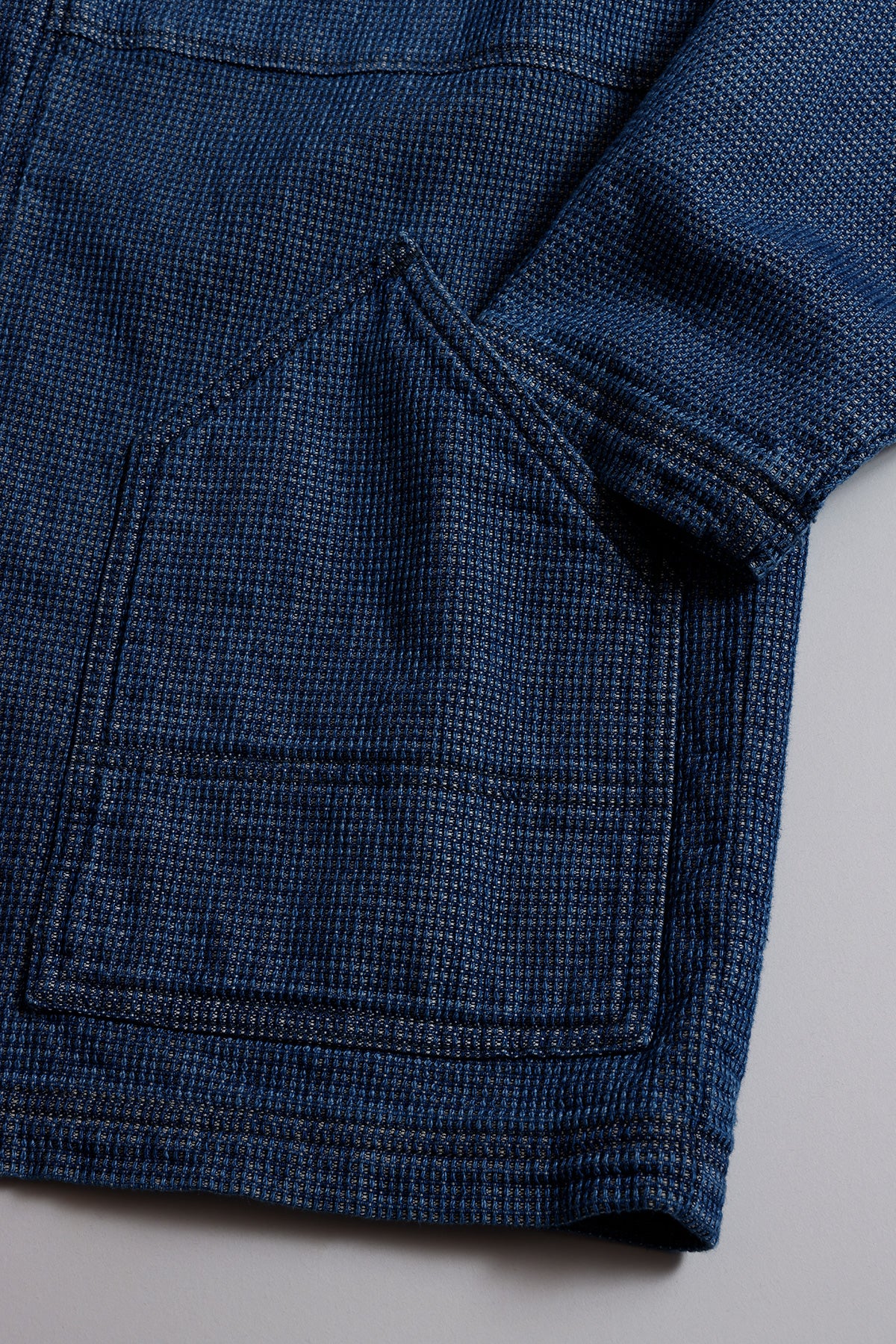 INDIGO CARDIGAN 3YR WASH