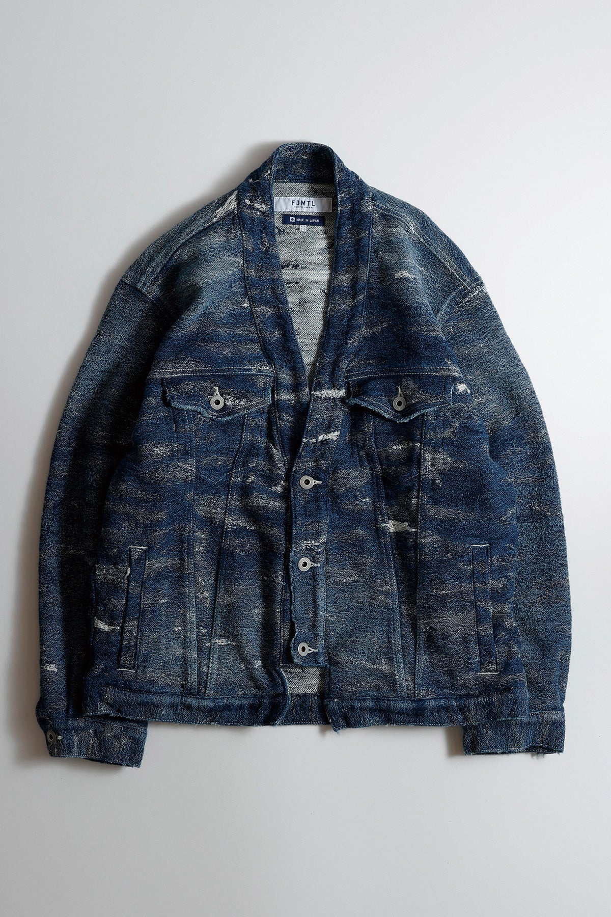 DENIM HAORI JACKET 5YR WASH – FDMTL