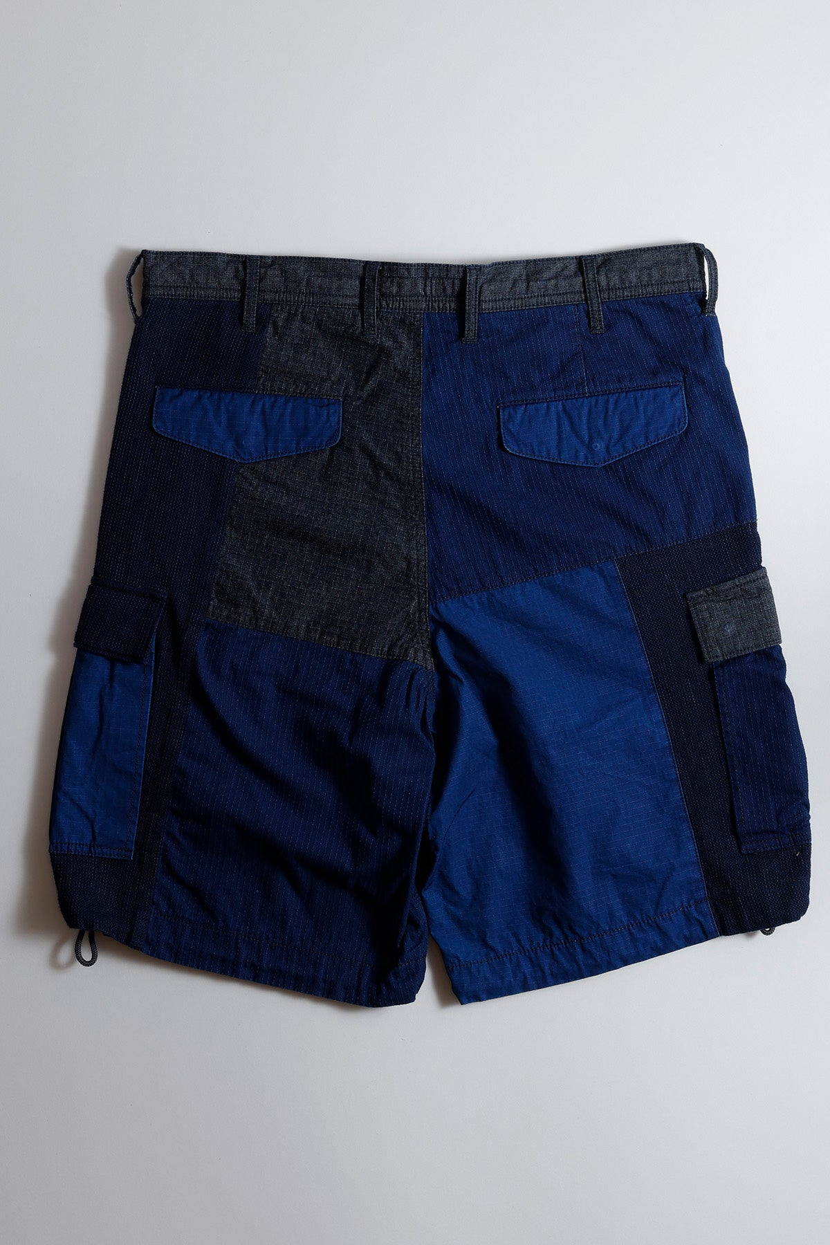 PATCHWORK CARGO SHORT PANTS RINSE