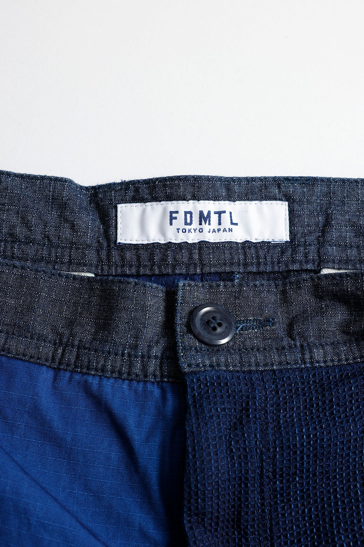 PATCHWORK CARGO SHORT PANTS RINSE