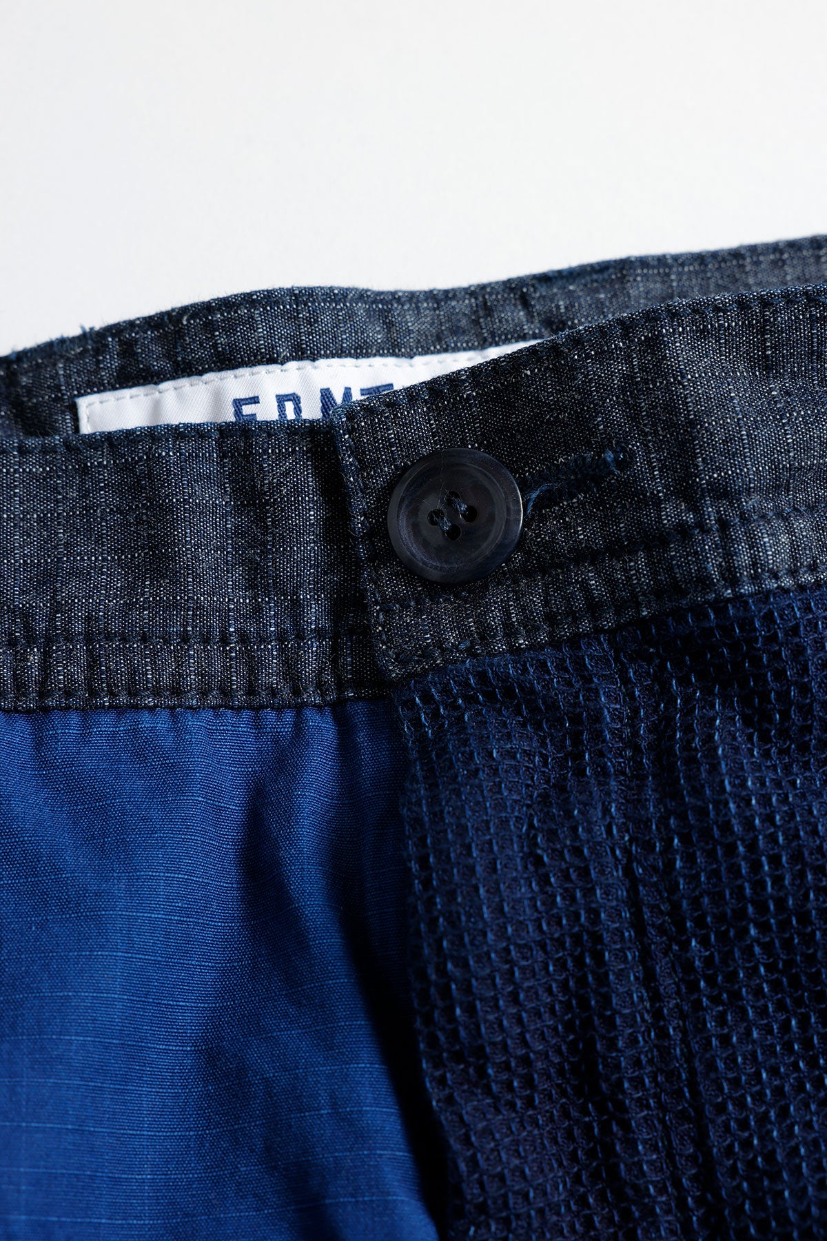 PATCHWORK CARGO SHORT PANTS RINSE