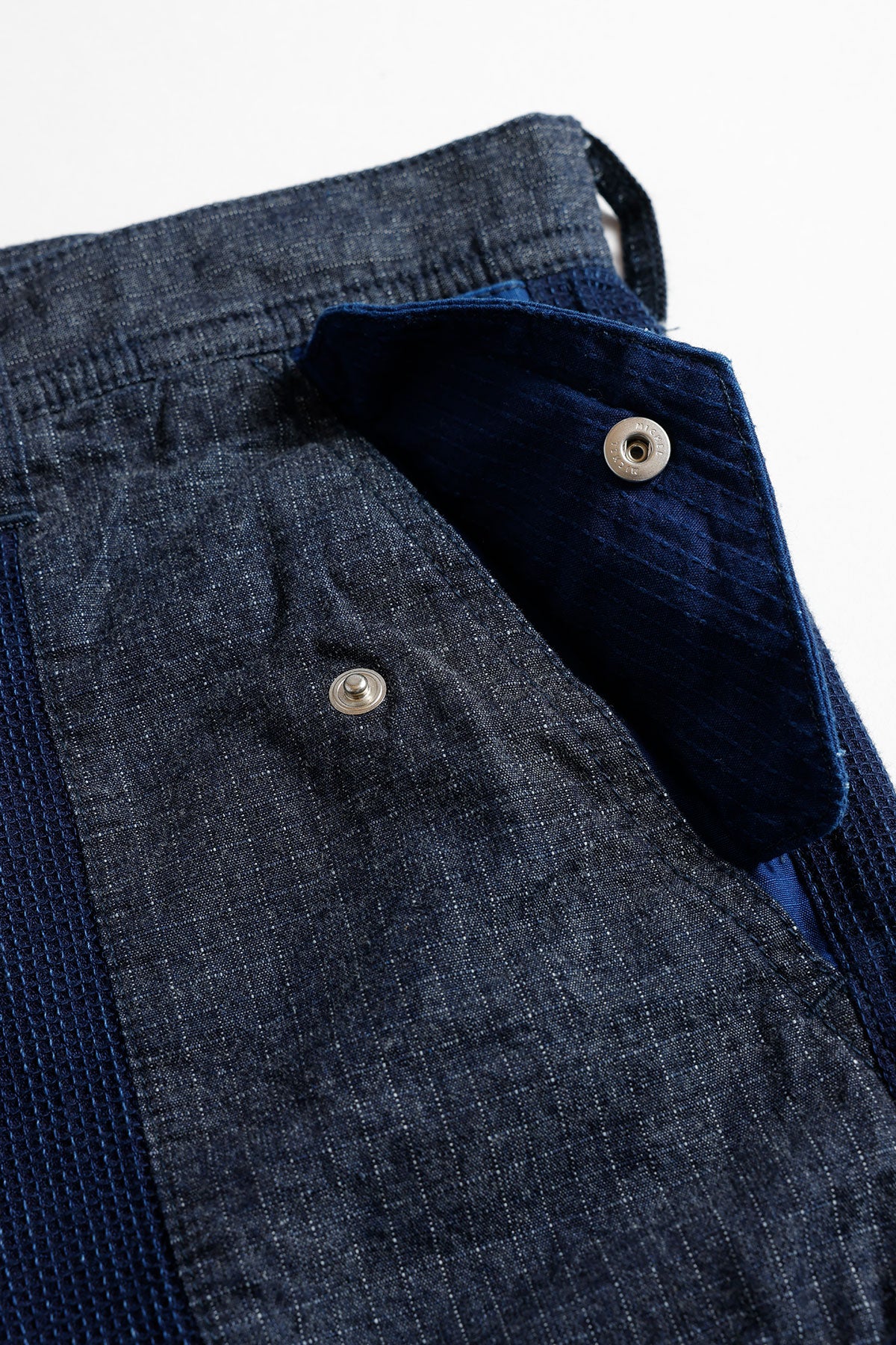 PATCHWORK CARGO SHORT PANTS RINSE