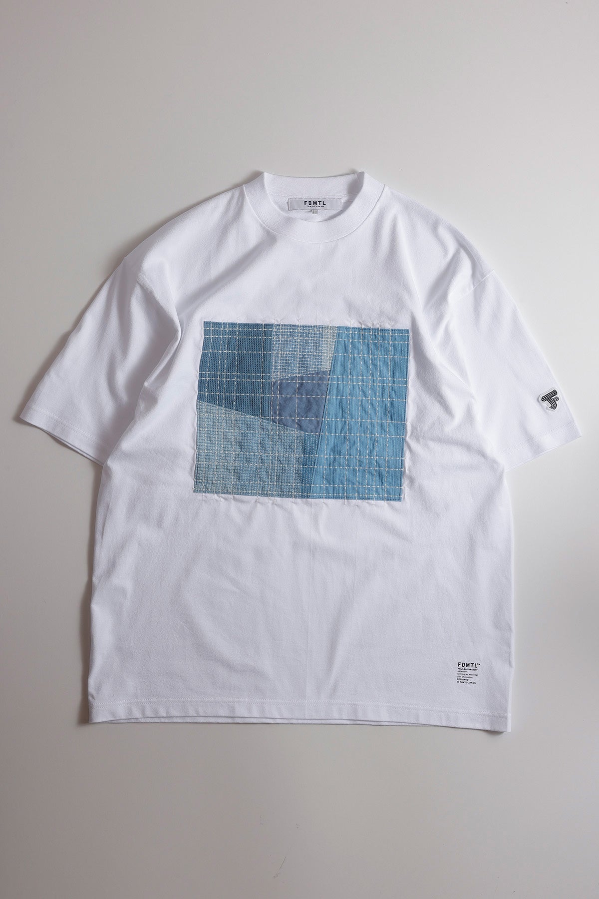 SASHIKO PATCHWORK TEE