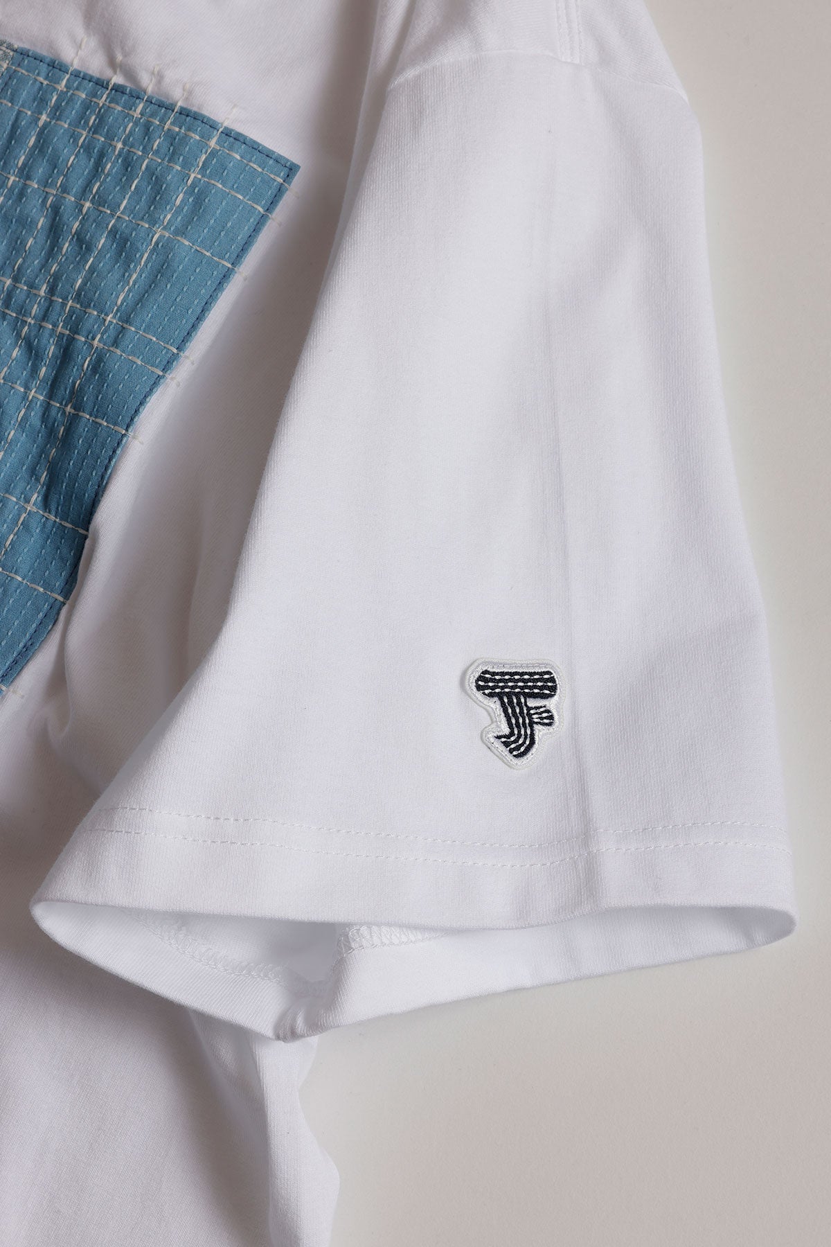 SASHIKO PATCHWORK TEE