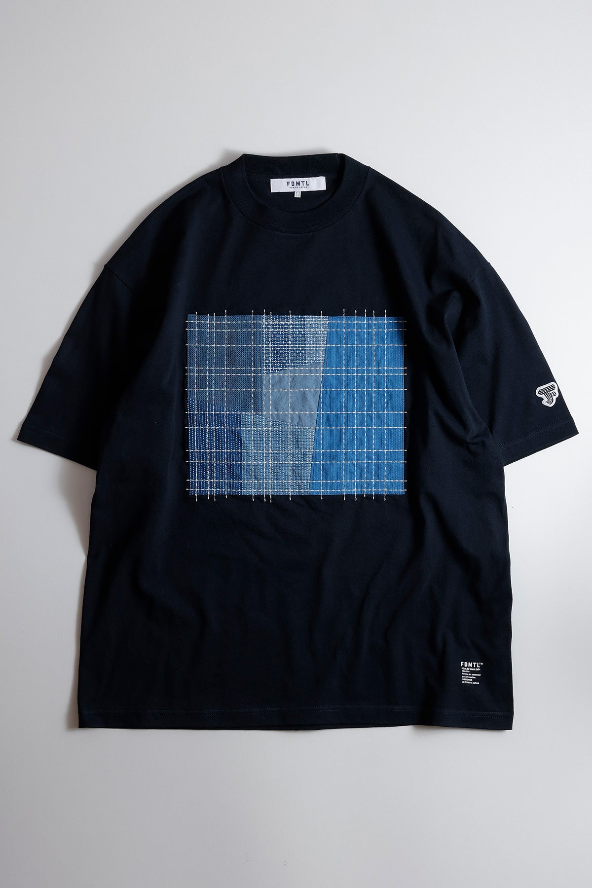 SASHIKO PATCHWORK TEE