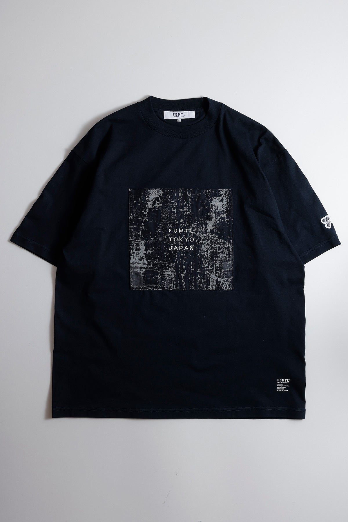 SQUARE JACQUARD TEE