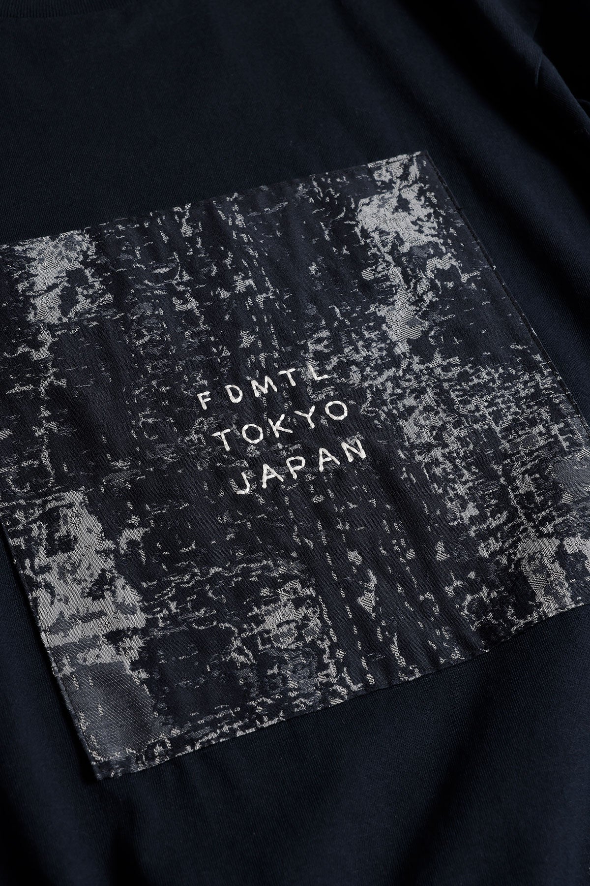 SQUARE JACQUARD TEE