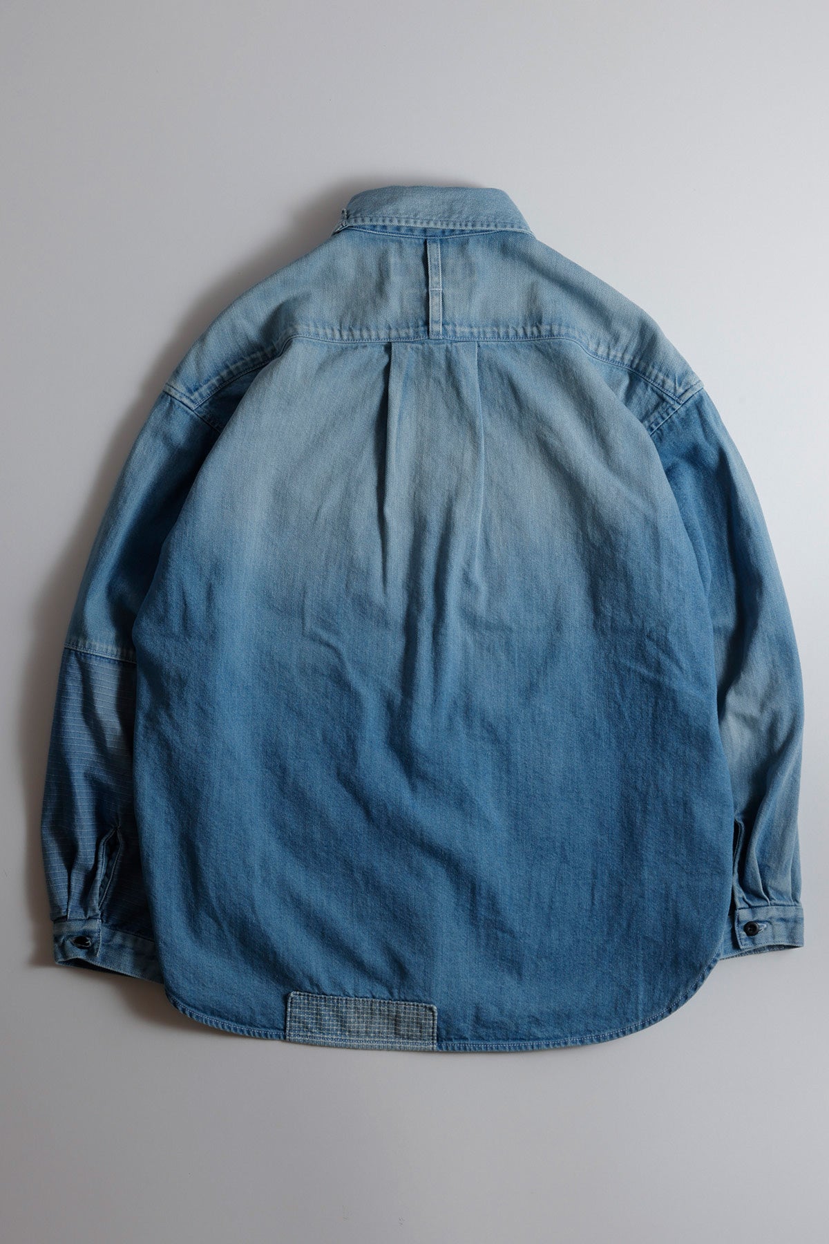 <WOMENS FIT> DENIM SHIRT 3YR WASH