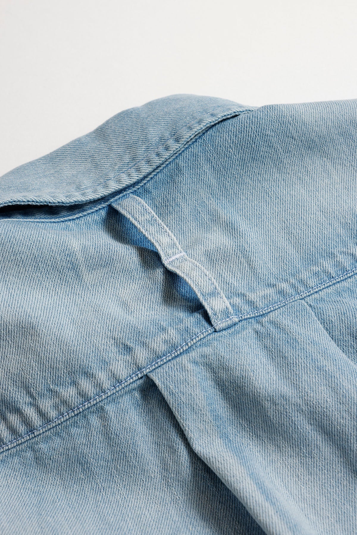 <WOMENS FIT> DENIM SHIRT 3YR WASH