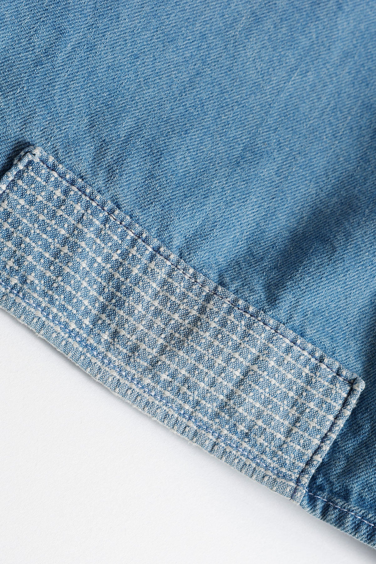 <WOMENS FIT> DENIM SHIRT 3YR WASH