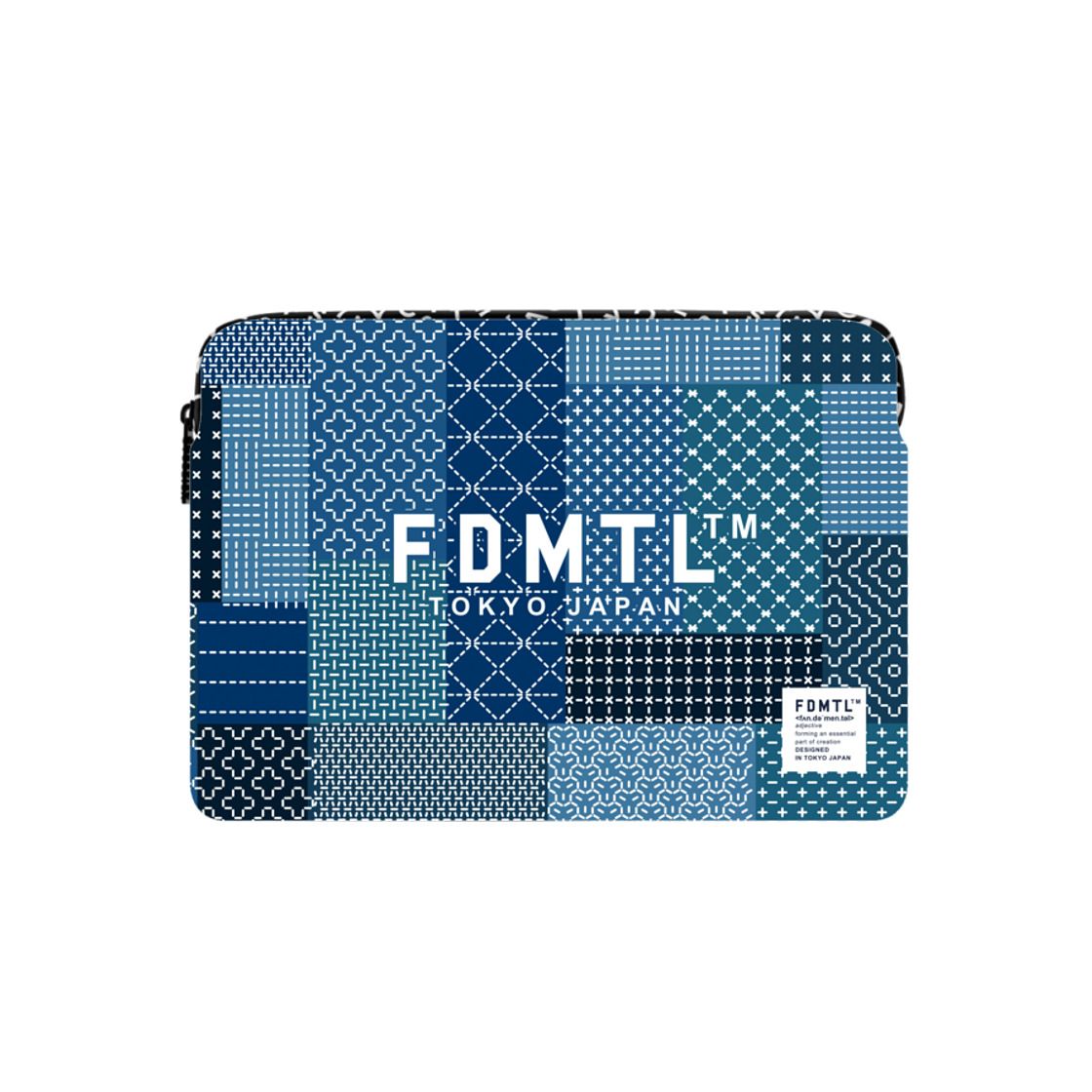 Block Sashiko Laptop Sleeve
