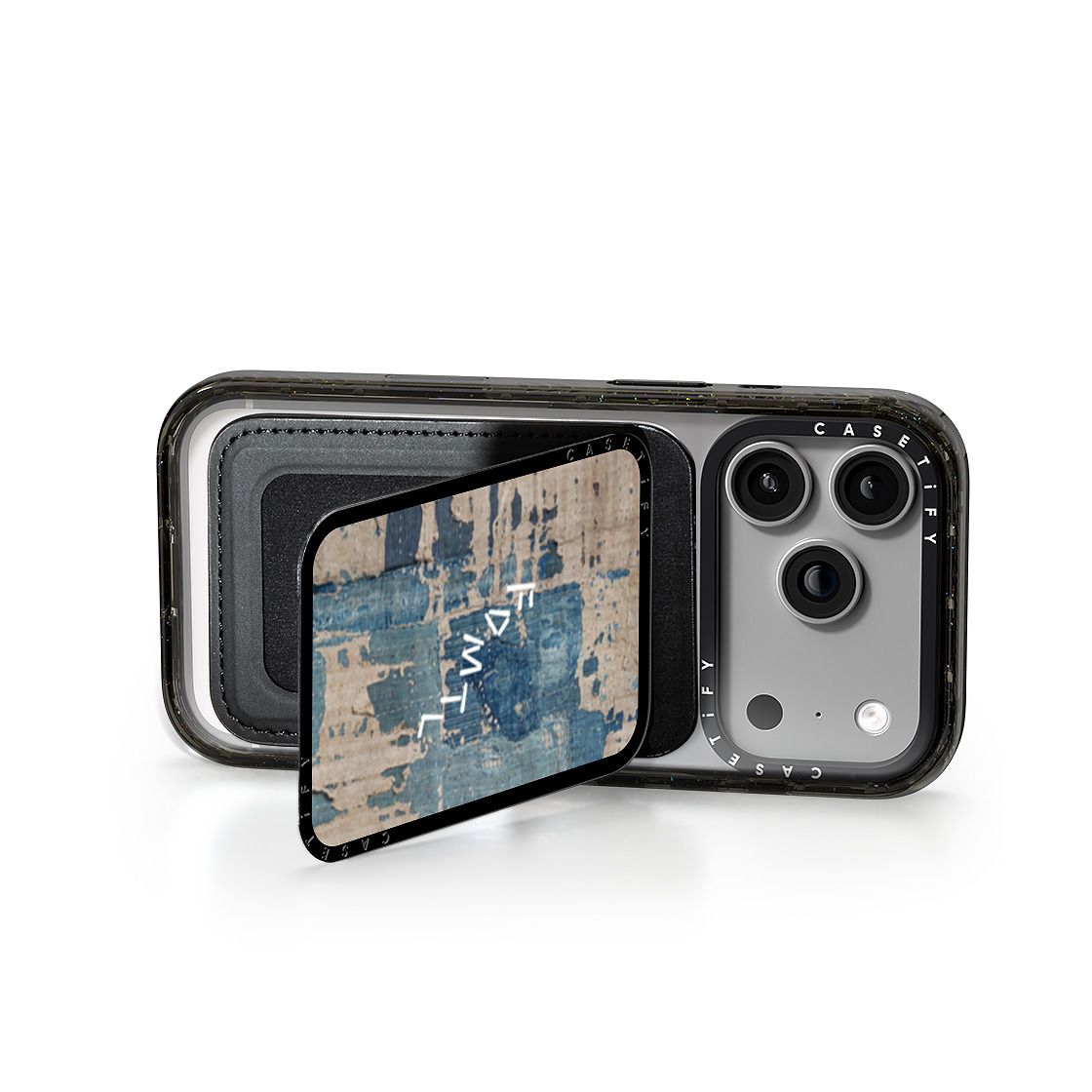 Indigo Boro Case Type-B Snappy Cardholder Stand