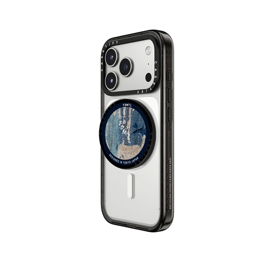 Indigo Boro Case Type-B Snappy Grip Stand