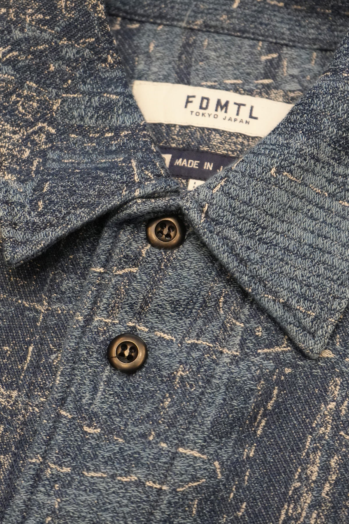 BORO JACQUARD SHIRT JACKET 3YR WASH
