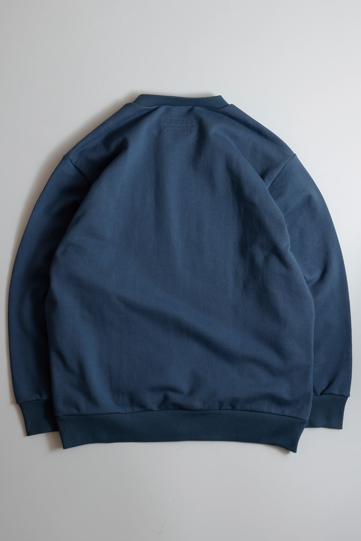 BORO EMBROIDERED SWEAT SHIRT (KHAKI)
