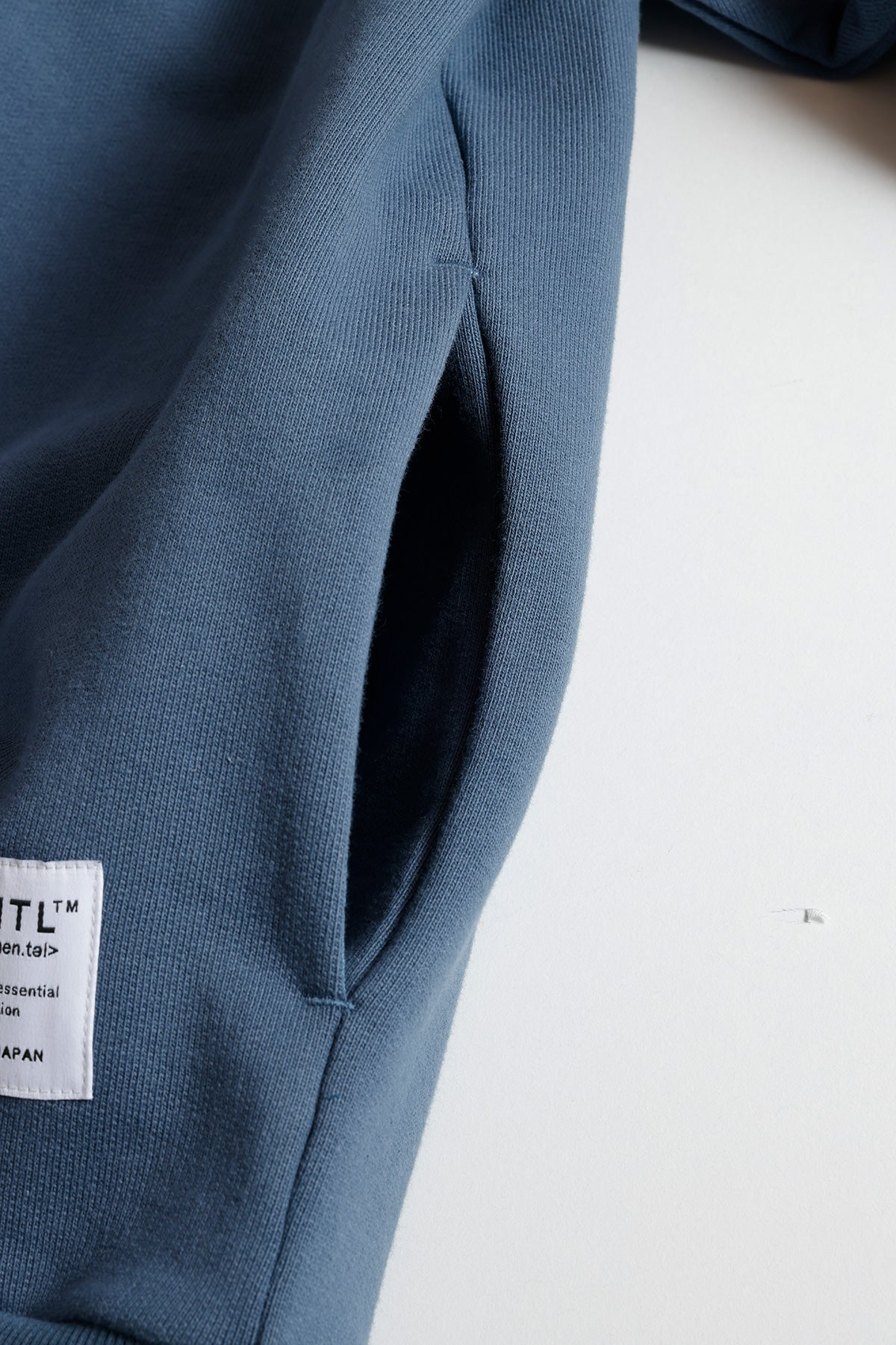 BORO EMBROIDERED HOODIE (NAVY)