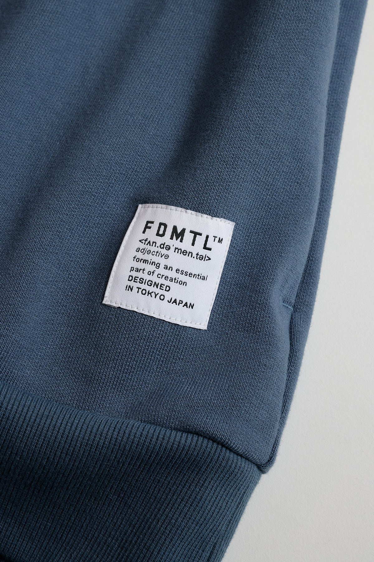 BORO EMBROIDERED SWEAT SHIRT (NAVY)