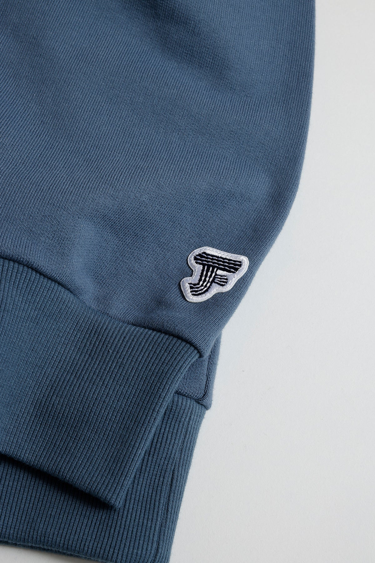 BORO EMBROIDERED SWEAT SHIRT (NAVY)