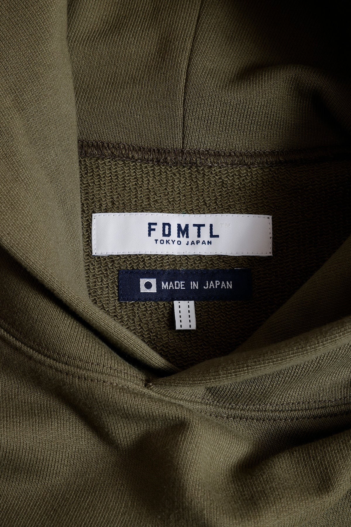 BORO EMBROIDERED HOODIE (KHAKI)