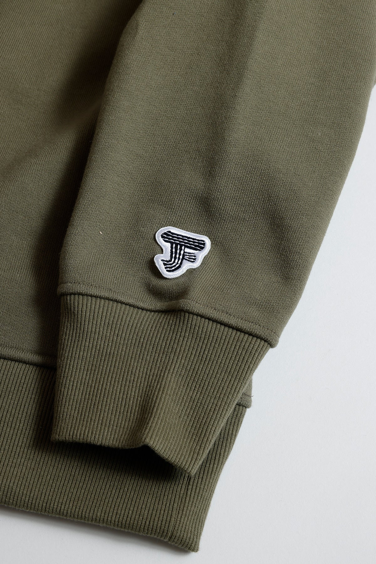 BORO EMBROIDERED HOODIE (KHAKI)