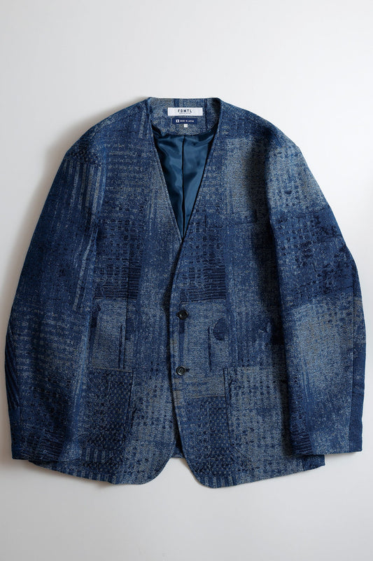 BORO JAQUARD JACKET RINSE