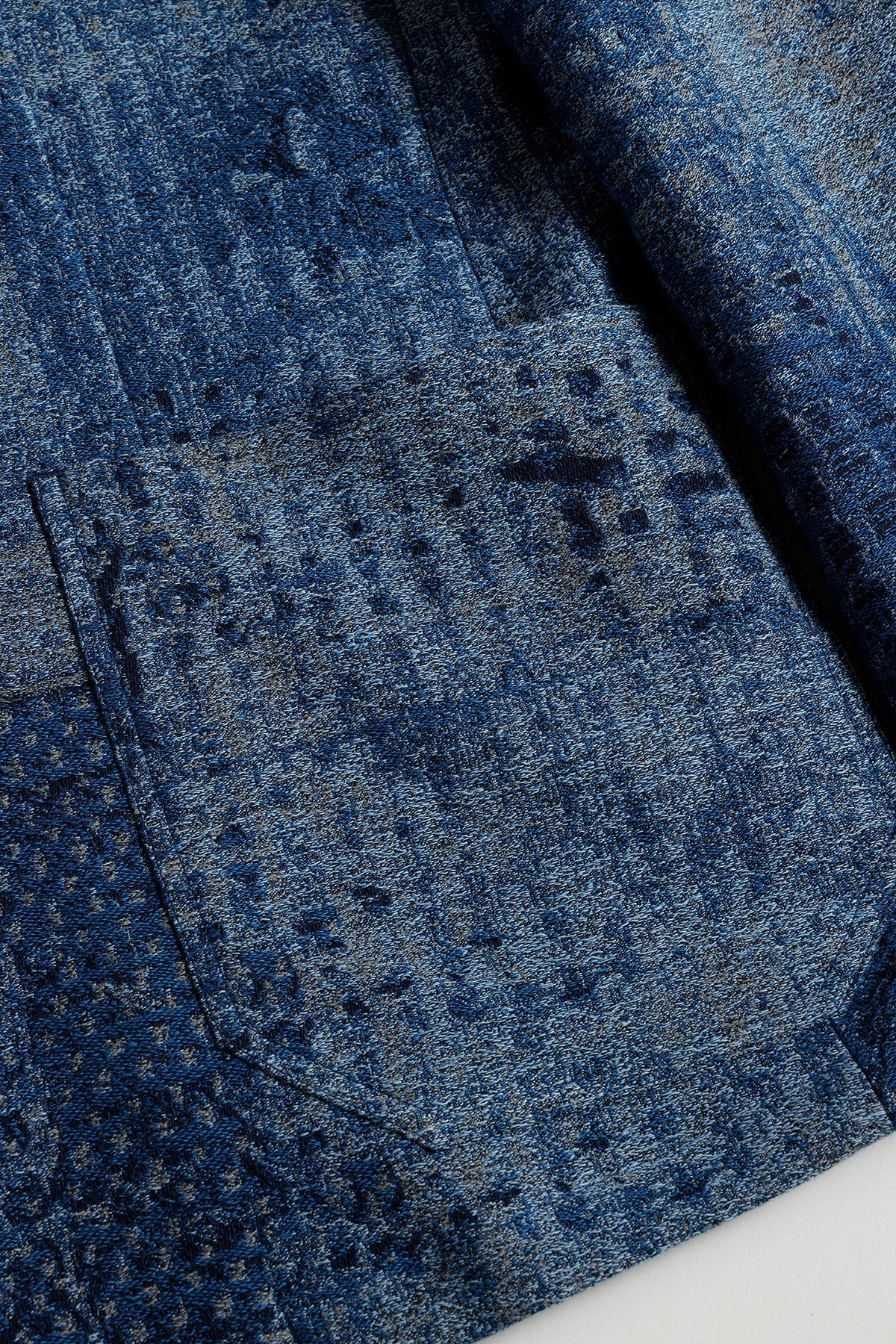 BORO JAQUARD JACKET RINSE