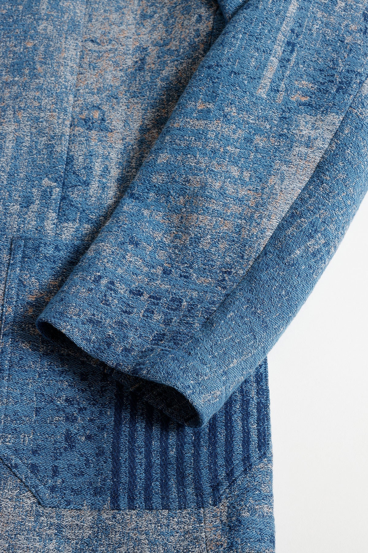 BORO JAQUARD JACKET 3YR WASH