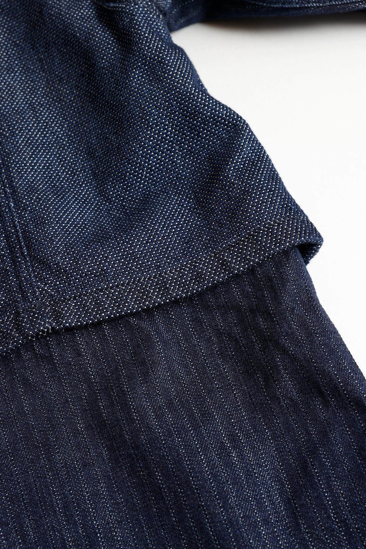 HAORI ZIP JACKET RINSE