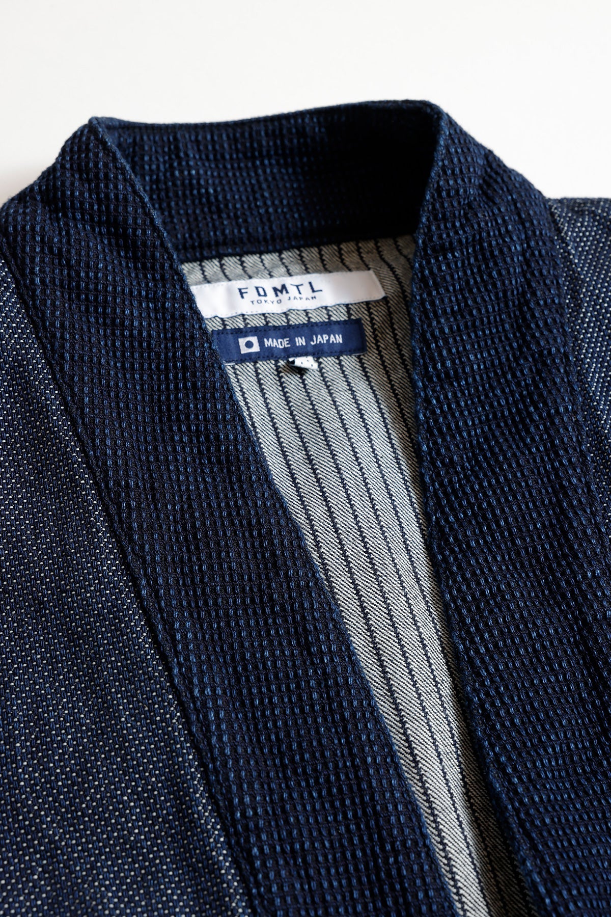 HAORI ZIP JACKET RINSE