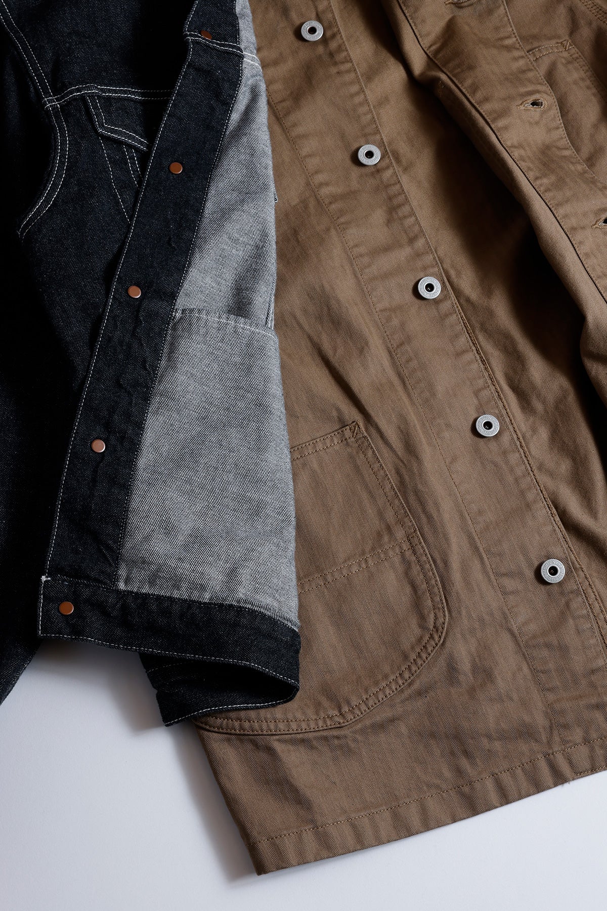 THIRD JACKET COVERALL RINSE