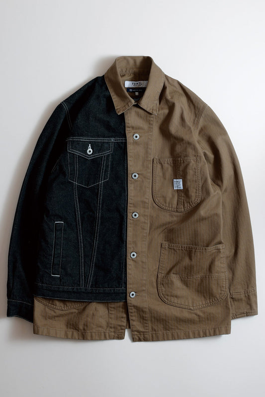 THIRD JACKET COVERALL RINSE