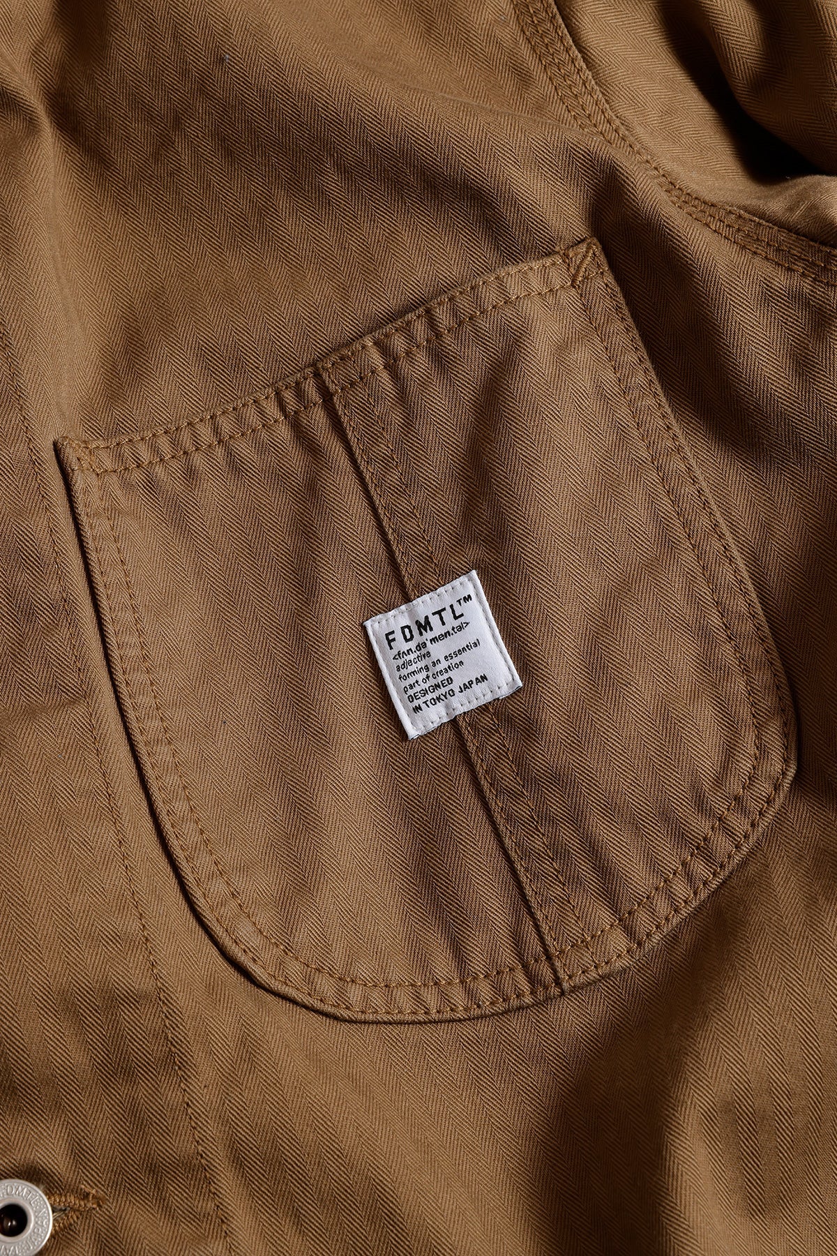 THIRD JACKET COVERALL RINSE