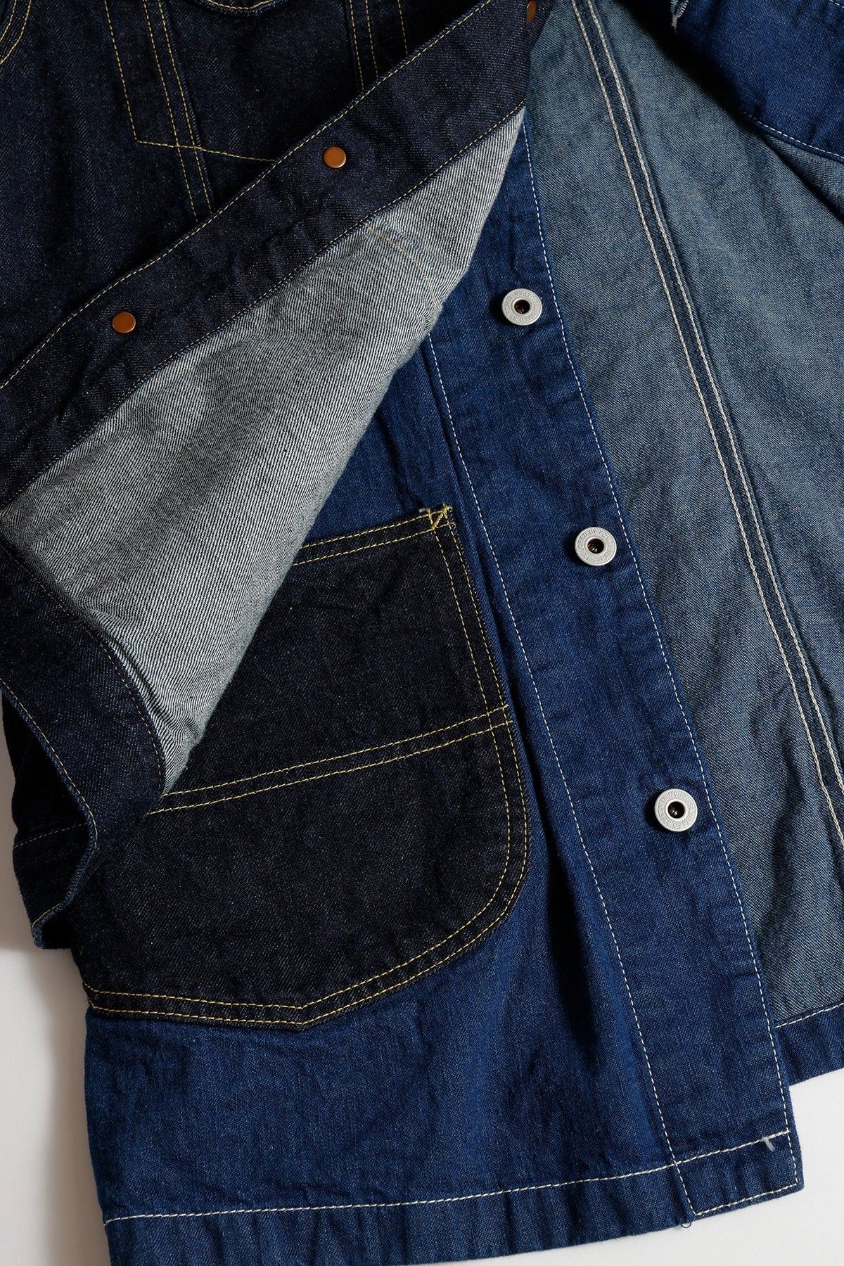 THIRD JACKET COVERALL RINSE