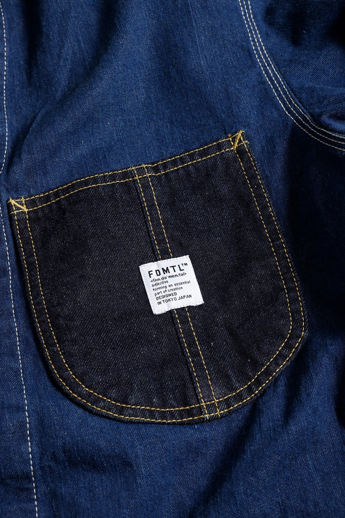 THIRD JACKET COVERALL RINSE