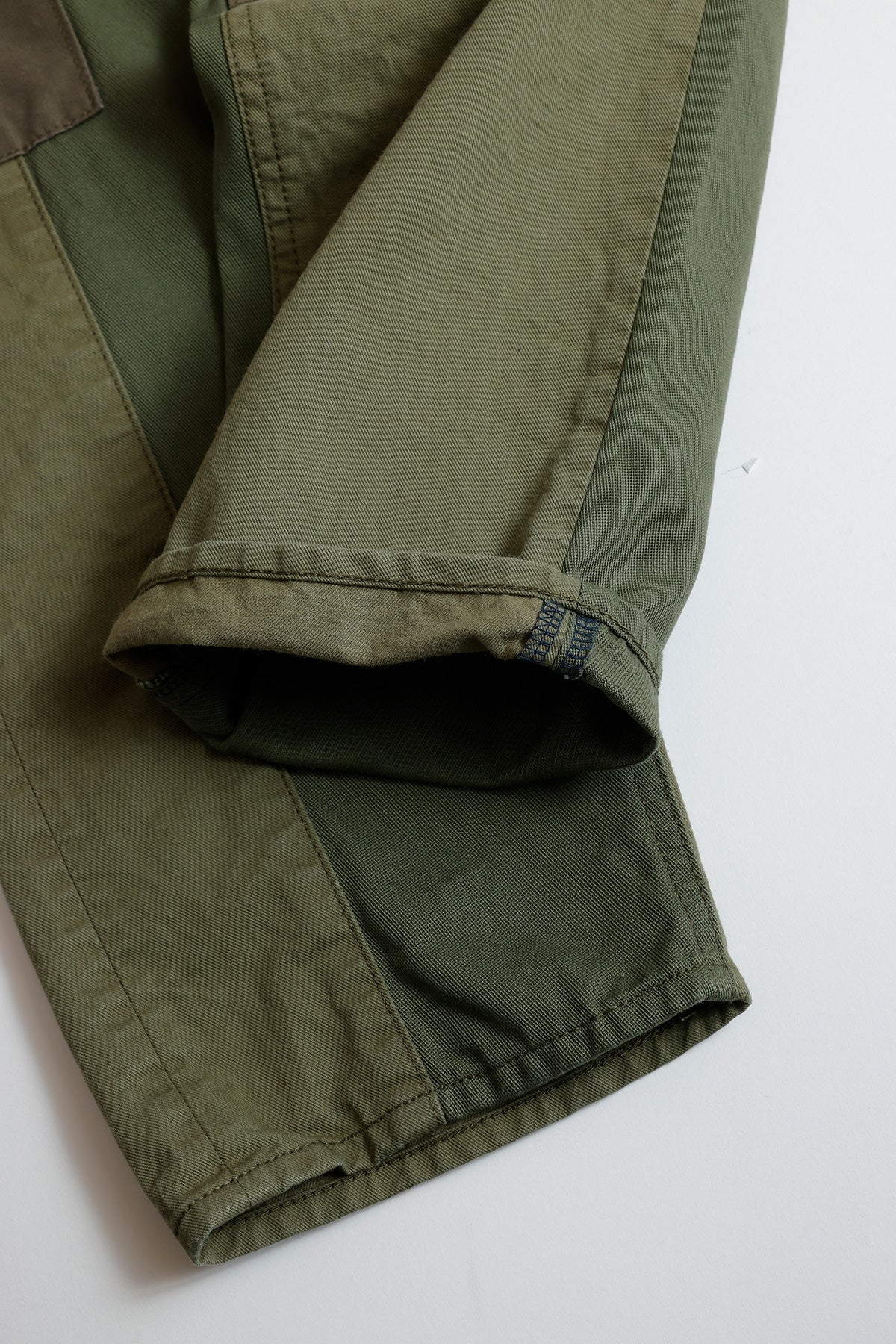 PATCHWORK PANTS RINSE