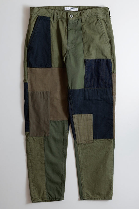 PATCHWORK PANTS RINSE