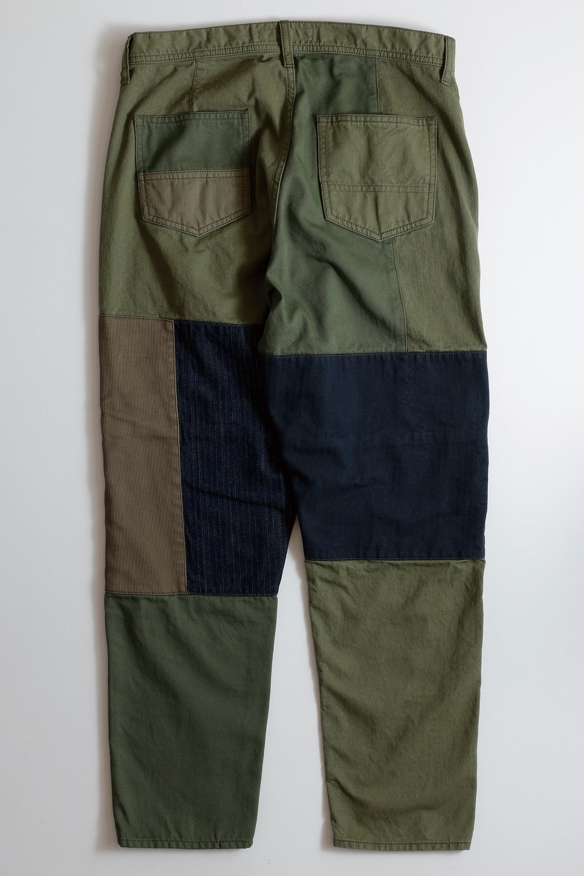 PATCHWORK PANTS RINSE