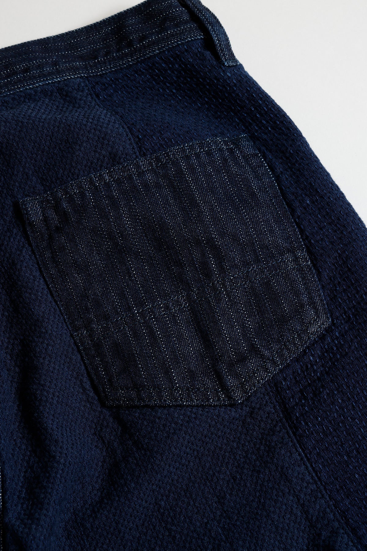 PATCHWORK PANTS RINSE