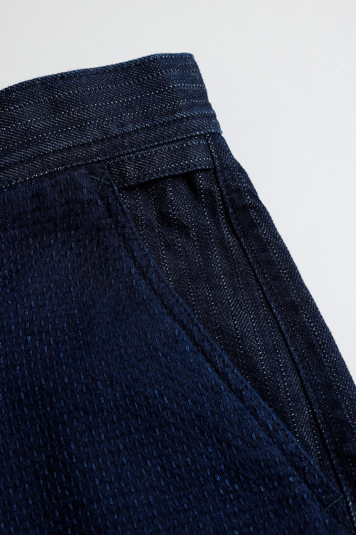 PATCHWORK PANTS RINSE